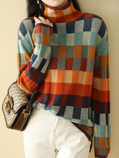 Cora - Colorful Cashmere Sweater